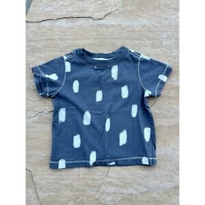 Tea Collection Toddler T-Shirt – Grey White– Size 2T Paint Brush
